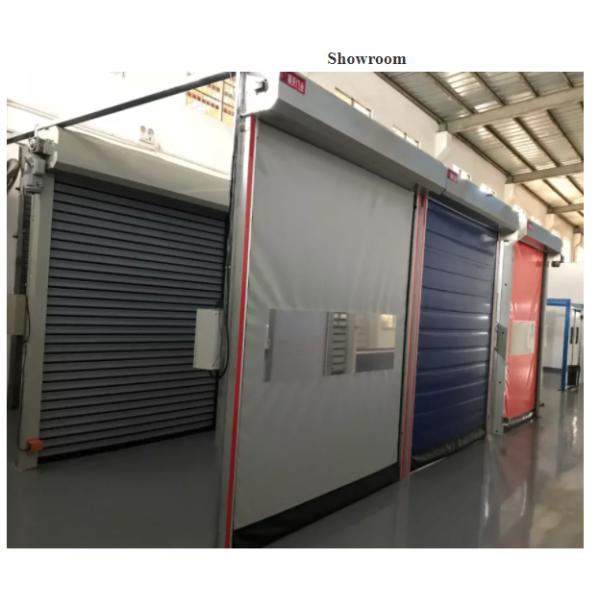 Radar Sensor High Speed Roller Shutter Doors industrial Windproof