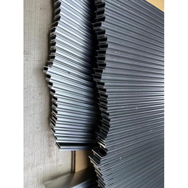 Grade 6063 Aluminum Fabrication Services Cut CNC Drilled Brushed Anodized Products