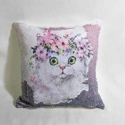 oem service printed printing sublimating sequin fabric Sequins Sublimation