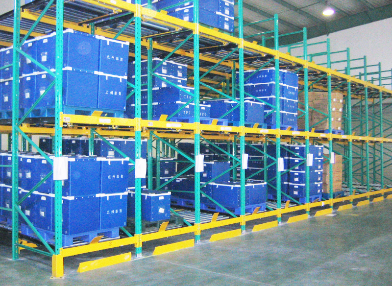 Gravity racking Pallet flow rack Warehouse Storage Rack