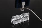 COMER antitheft locking devices cellphone security counter stands with alarm