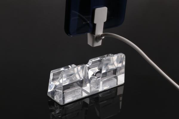 COMER antitheft locking devices cellphone security counter stands with alarm