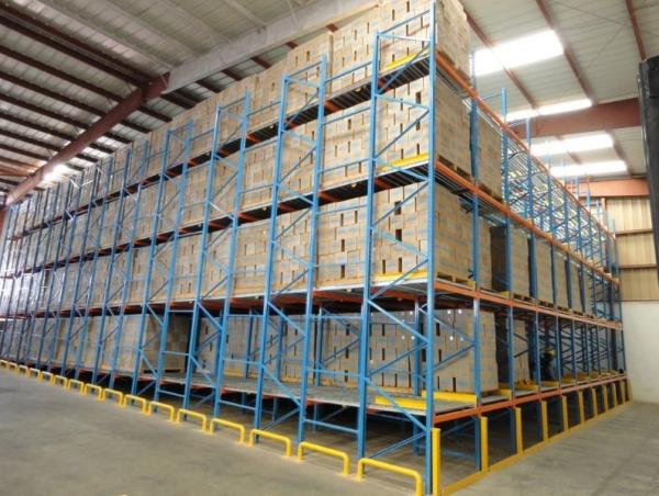 Quality Industrial Gravity Flow Racks Roller Shelf Q235 Steel for sale