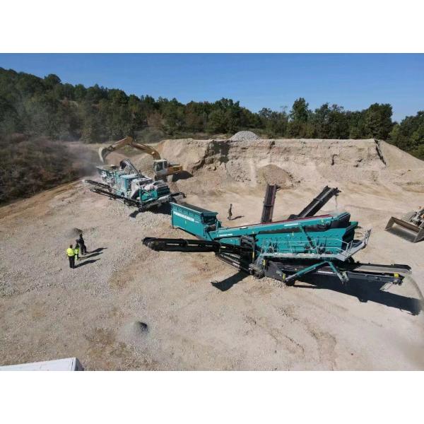 500 TPH Used Mobile Crusher 550SR Track Mounted Second Hand Stone Crusher Made In 2020