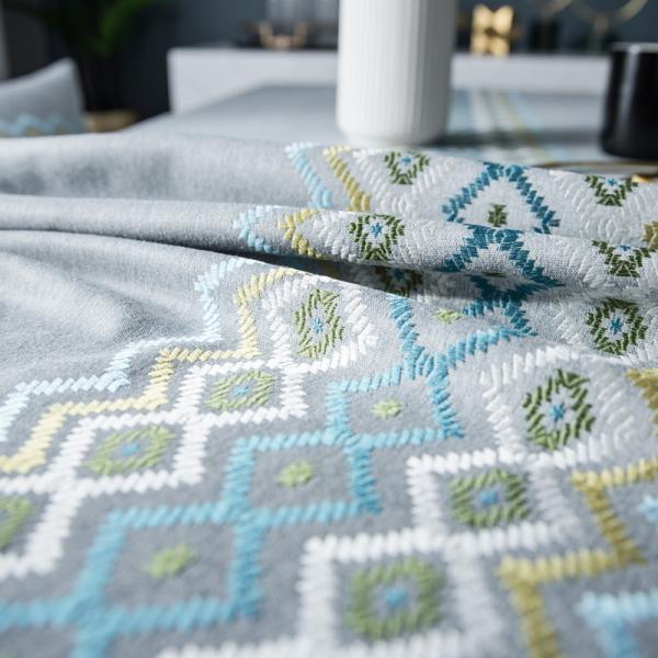 Decorative Wedding Table Cover Pink And Blue Tablecloth Custom Table Cover