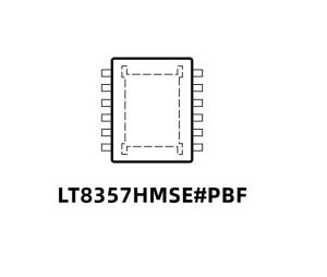 Buy cheap LT8357HMSE#PBF Integrated Circuit IC Chip 2MHz 60VSwitching Controller product