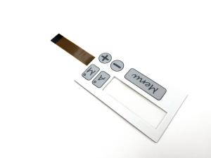 Buy cheap Small LED Light Membrane Control Panel With Scratch Coating Polycarbonate product