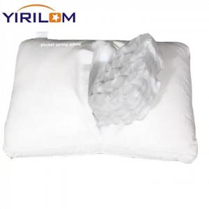 China Steel Wire Pocket Spring Pillow Press White Memory Foam Pillow on sale