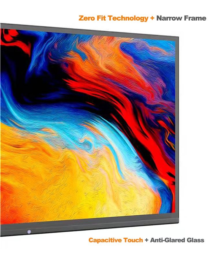 75 86 Inch Interactive Flat Panel Display PCAP All In One Touch Screen