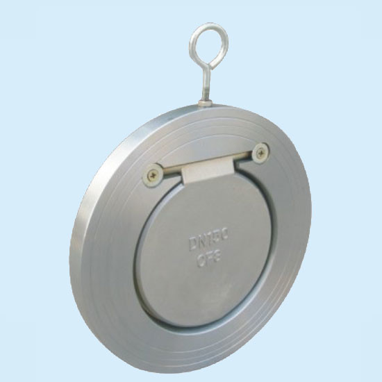 Rubber Viton Lined Single leaf thin disc Flapper Check Valve BS5153