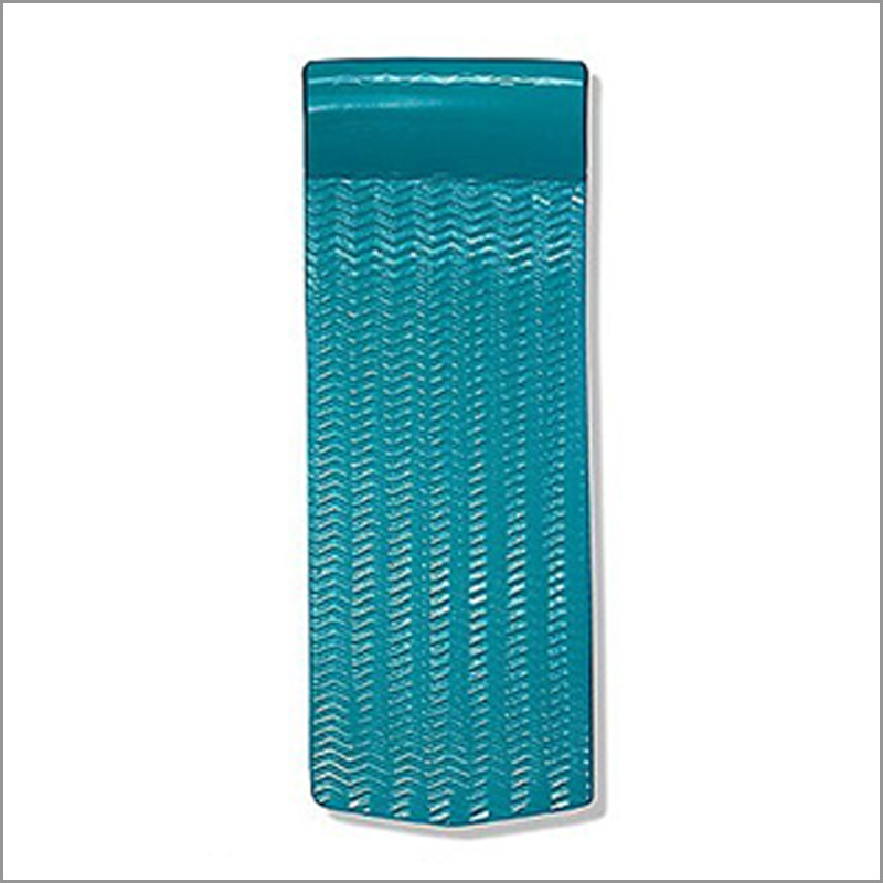 Foam Pool Floats Refreshing Ripple Surface With Headrest Pillow Part