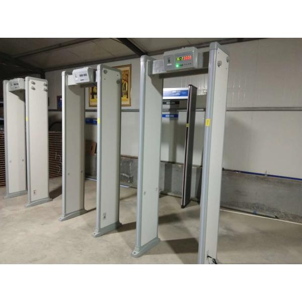 Non Contact Body Temperature Scanner , Anti Corrosion Multi Zone Metal Detector