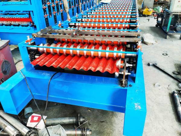 Quality CE 1000mm 3kw Corrugated Sheet Rolling Machine for sale