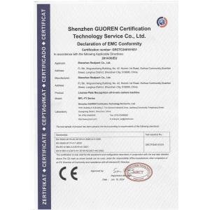 Shenzhen Realpark Co., Ltd. Certifications