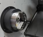 LK-200MSY Double Spindle CNC Lathe Turning And Milling Compound Machine Back