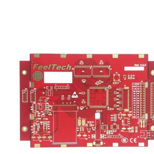 Buy cheap Customized HDI Printed Circuit Board Assembly Automotive Electronics Red Pcb Board product