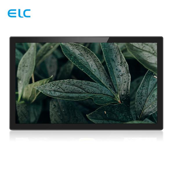 Quality FCC RoHS Wall Mounted LCD Display Digital Signage 27 Inch Touch Screen for sale