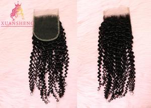 Virgin Indian Deep Curly Hair 4x4 Lace