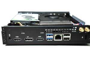 Buy cheap High performance AMD Mini PC Ryzen 5 2500U Processor USB3.0 x 4 1 x 2.5&quot;HDD product