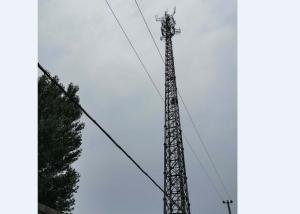 Buy cheap Anti Rust Self Supporting Tower Green Field Lattice Transmission Tower product