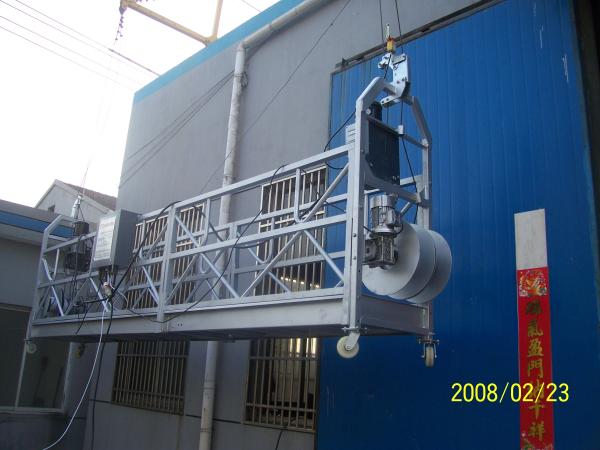Quality Rope Hanging Suspended Access Platform , Suspended Scaffolding for sale