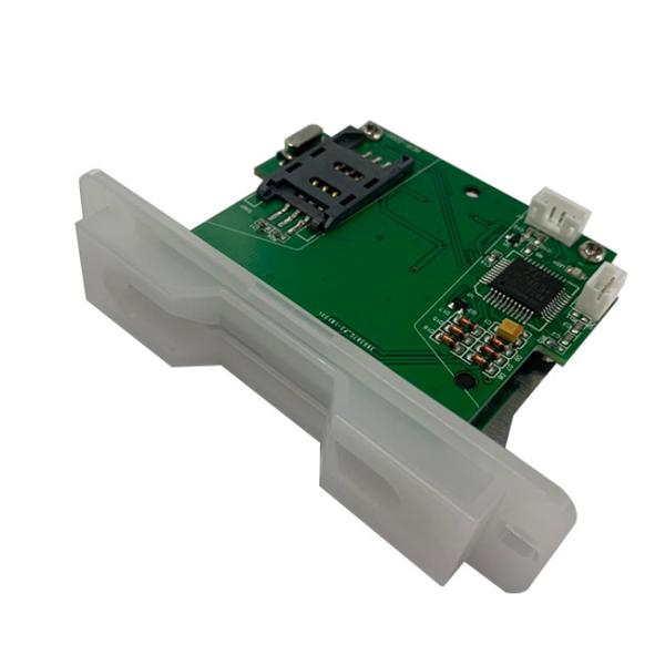 Quality Manual Insert 60mA RS232 Semi Transparent Bezel IC Card Reader for sale