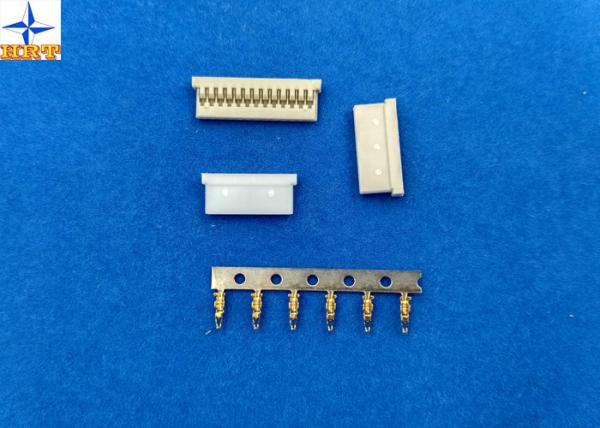 Quality Electronics Single Row Printed Circuit Board Connectors With PA66 Material Crimp housing for sale