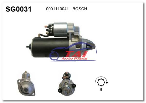 Quality 0001417043 Auto Parts Starter Motor BOSCH Starter Motor 24V 6.6KW 9T for sale