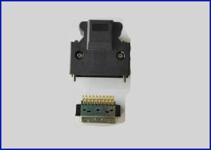 Buy cheap 3M SCSI 50P Socket Connector metal hood Brass material waterproof product