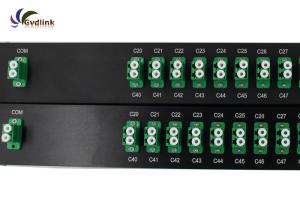 Duplex LC/UPC 100GHz ITU Grid C59  40 Channel Mux