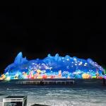 8500 Lumens Interactive Wall Projection Interactive Mapping Show