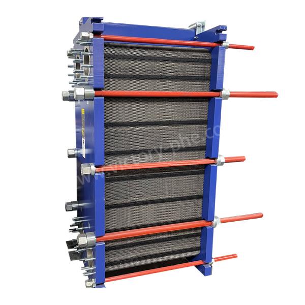 Quality Nickle Plate Frame Heat Exchanger Industrial Cooling PHE Type Heat Exchanger for sale