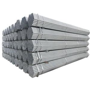 China Galvanized Steel Pipe Scaffolding Round Hot Dipped Galvan Steel Pipe For Building Astm Pre Galvanized Steel Pipe on sale