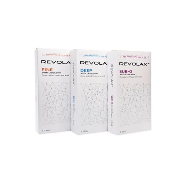 Revolax Deep Pure Hyaluronic Acid For Facial Enhancement With 20 Mg/ml