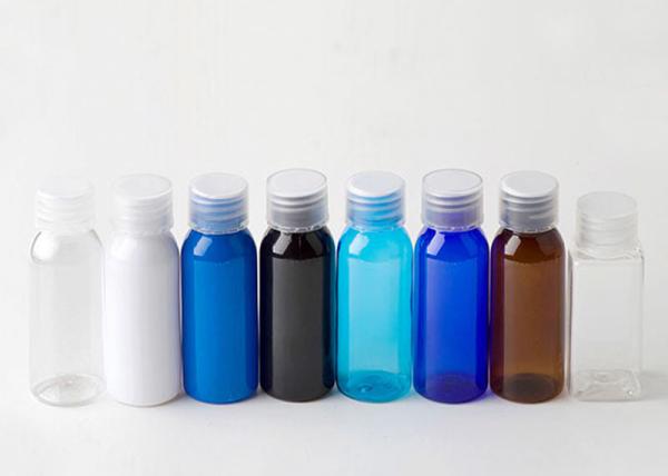 Quality Pet Material Plastic Cosmetic Bottles , 50ml Small Plastic Bottle Containers for sale