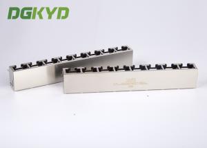 Buy cheap KRJ-56B8P8C1X8NL 8 contacts 8 position rj45 modular connector 1X8 multiple port product
