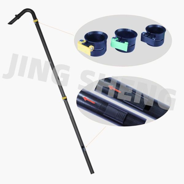 ODM Gutter Vacuum Pole 15ft Carbon Fibre Gutter Pole For Villa Roof Drain