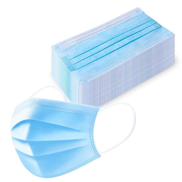 Quality Three Layer Disposable Medical Face Mask With Earloop Anti Virus Dustproof for sale