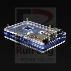 Buy cheap Clear PCB promotion display box, transparent acrylic PCB protective box product