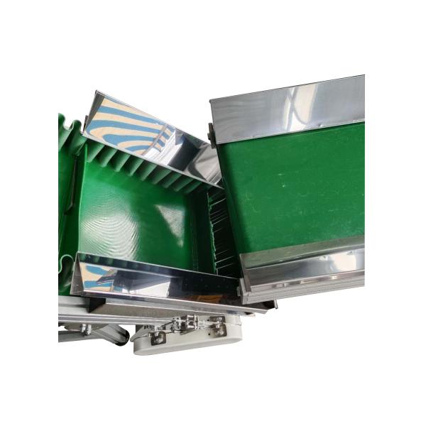 Customizable PVC Belt Conveyor 2.2 KW with Steel Alloy Frame