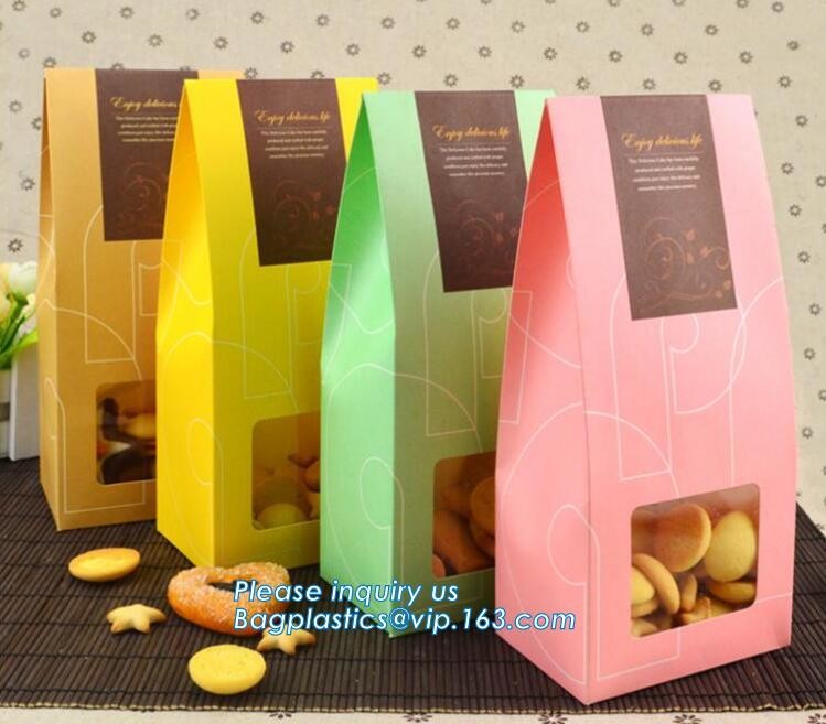 Custom Printing Recycled Brown Kraft Paper Bags,Custom Printed Factory Glassine Paper Bread Small Brown Bag, bagease