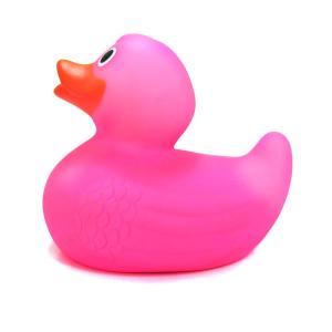 China Baby Bathroom Toy Pool Soft Tiny Plastic Ducks Float Pink Rubber Ducks Gifts on sale