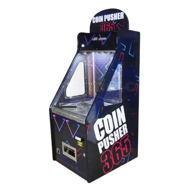 Amusement Center Arcade Coin Quarter Pusher Machine High Revenue Single Player
