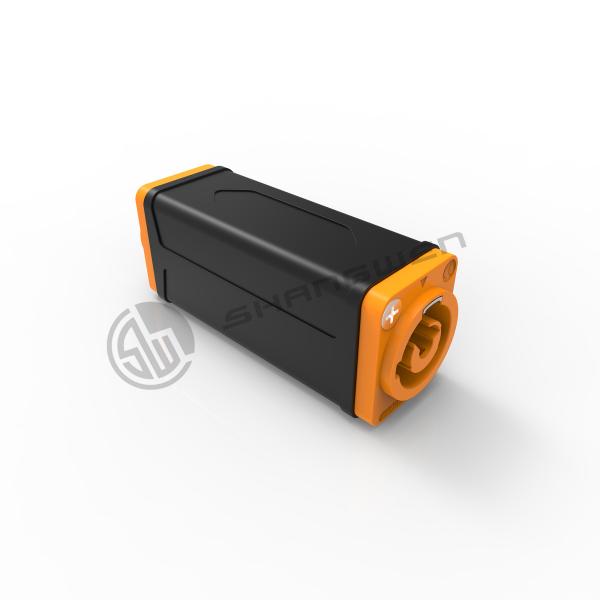 Outdoor Powercon Connector Coupler Adapter Gender Male Male Adapter Power Connector For Linking Cables