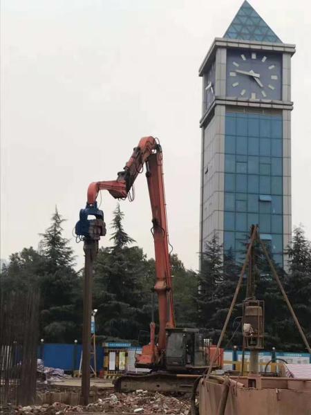Quality Multipurpose Sheet Pile Driving Machine , 32Mpa Vibro Machine For Sheet Pile for sale
