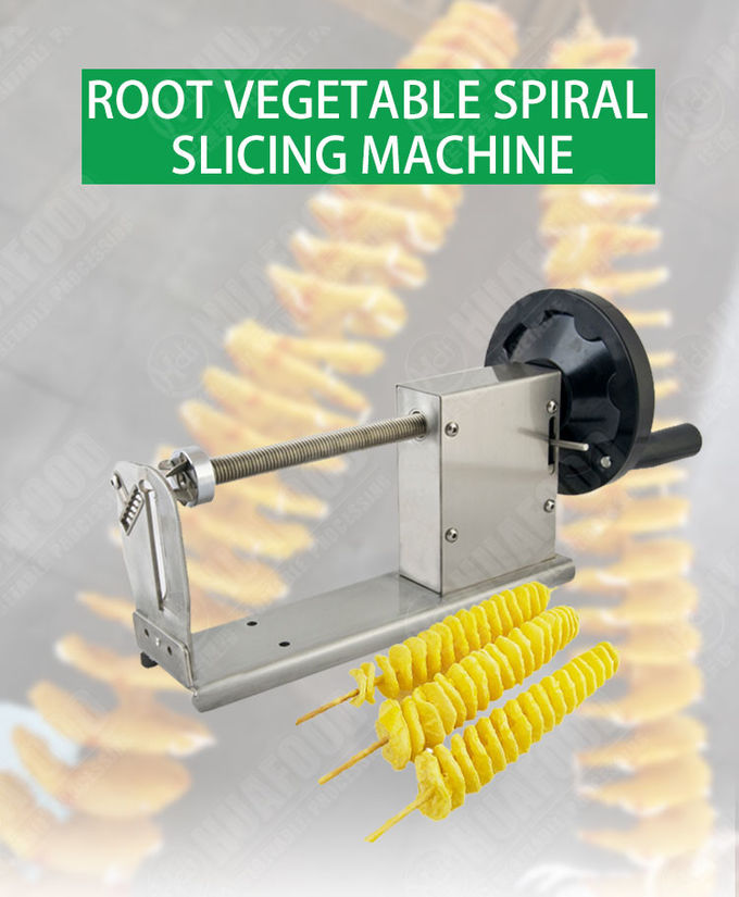 Multi-Function Spiral Fried Potato Machine For Commercial Use