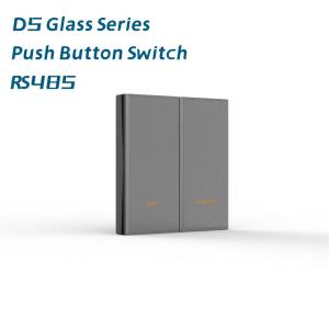 Buy cheap Glass Panel RS485 Modbus Protocol Push Button Electrical Wall Switch product