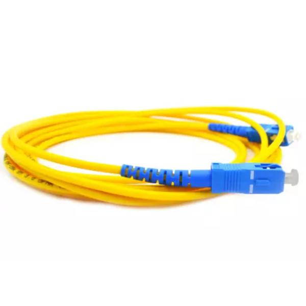 Simplex Single Mode LSZH Fiber Optic Patch Cord for FTTH Network
