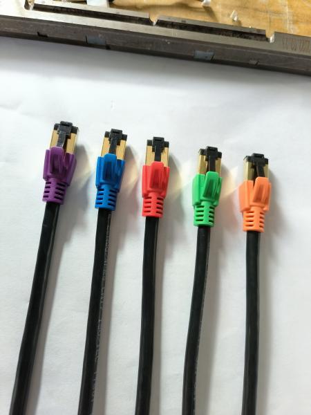 Quality Patch Cord CAT7 SFTP Ethernet Cable 10Gbps Ethernet Cable Colorful RJ45 Plug for sale
