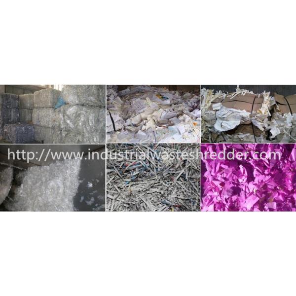 Industrial Plastic Waste Shredder Durable Blade For Soft Plastic Films